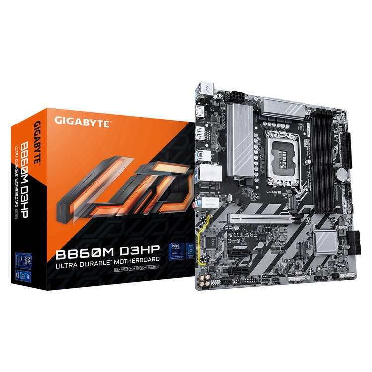 Φωτογραφία προϊόντος: GIGABYTE MOTHERBOARD B860M D3HP DDR5, 1851, MATX