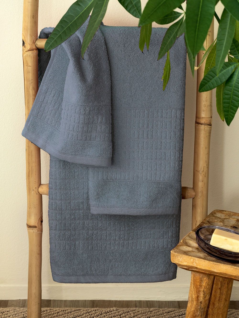 Φωτογραφία προϊόντος: Palamaiki Πετσέτα Προσώπου Towels Collection 50x90 500gsm Ρολέ Γκρι