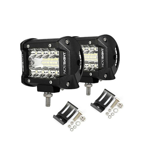 Φωτογραφία προϊόντος: OEM NovSight A500-E16-4IN-1 Προβολείς Σετ Combo LED 12/24V 60W 10cm 6000LM 6500K Ψυχρό Λευκό 2τμχ 34535167