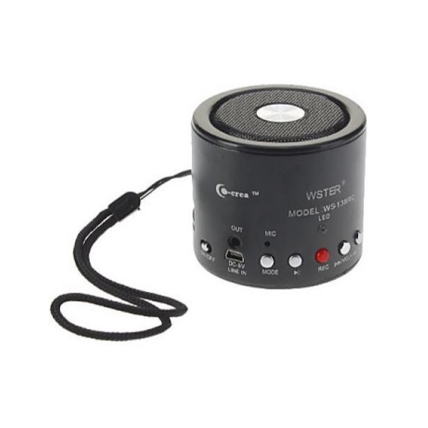 Φωτογραφία προϊόντος: OEM WS-138RC MP3 Player Black Μαύρο 42337350