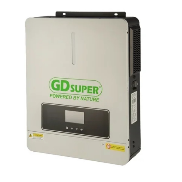 Φωτογραφία προϊόντος: OEM Inverter καθαρού ημιτόνου υβριδικό GDSUPER 3.6kW – 3600W 24V μονοφασικό WIFI MPPT