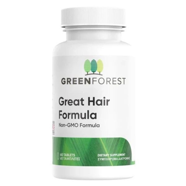 Φωτογραφία προϊόντος: Green Forest Great Hair Formula 60 ταμπλέτες