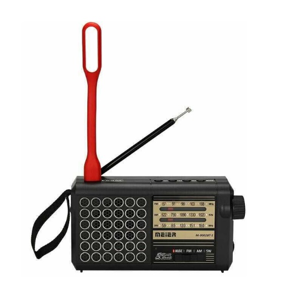 Φωτογραφία προϊόντος: OEM M9002BTS Retro Φορητό Ραδιόφωνο Ηλιακό με Bluetooth Μαύρο 37240644