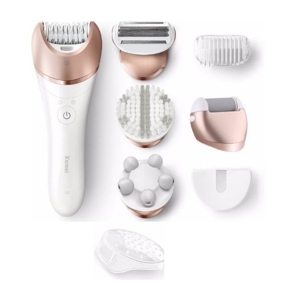 Φωτογραφία προϊόντος: OEM Kemei 5 In 1 Lady Hair Remover Shaver Σετ Αποτρίχωσης Epilator για Σώμα KM-8001 13885981