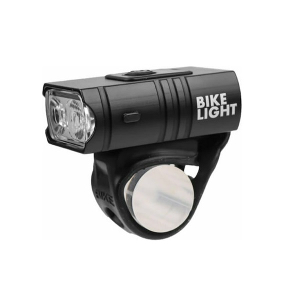 Φωτογραφία προϊόντος: OEM BIKE-0027 Επαναφορτιζόμενο Εμπρόσθιο Φως Ποδηλάτου 800LM, 100m, IP44, Μαύρο 28536706