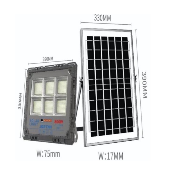 Φωτογραφία προϊόντος: OEM Jortan JT-18800-XM800W Στεγανός Ηλιακός Προβολέας LED 800W Ψυχρό Λευκό 6000K με Τηλεχειριστήριο IP67 55587124