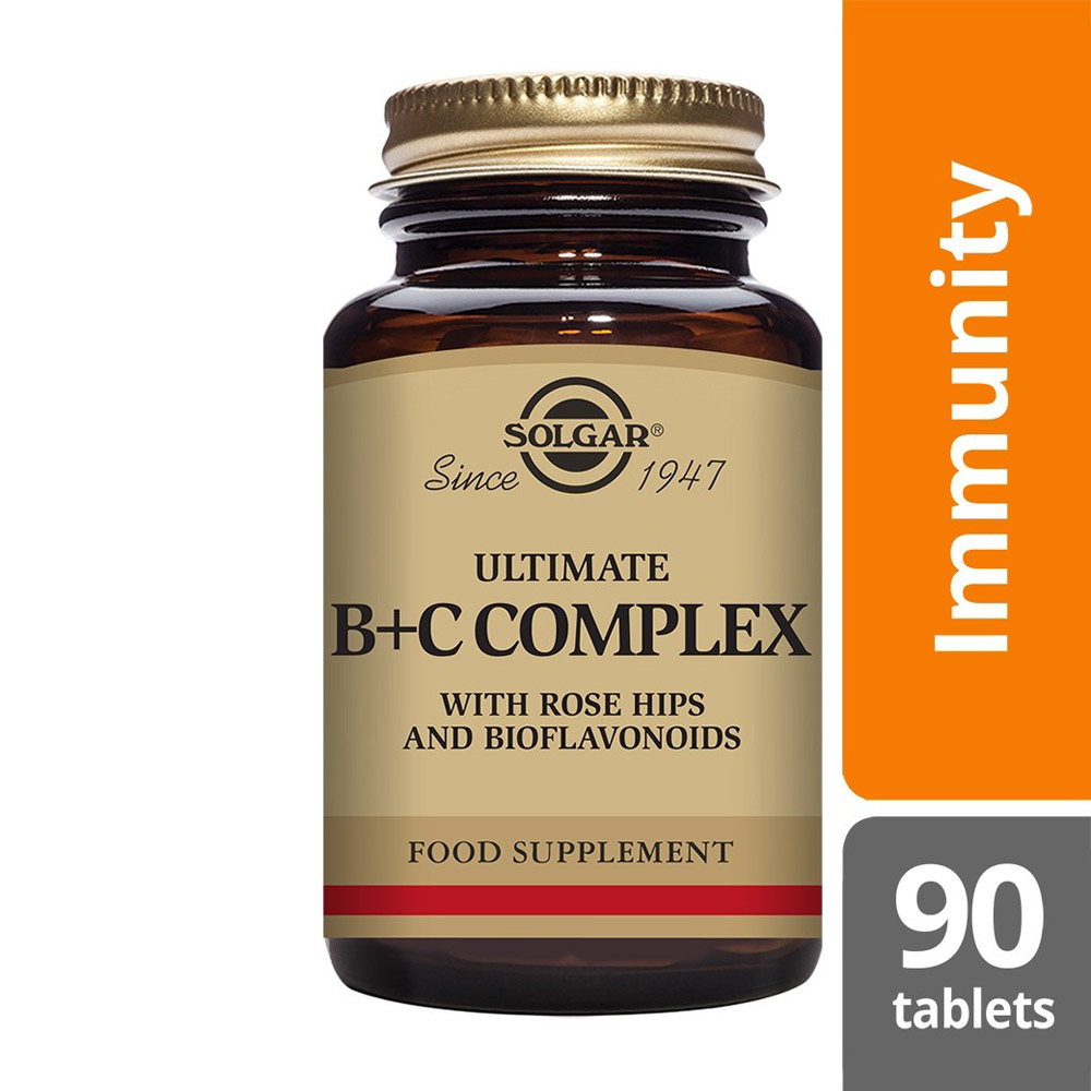 Φωτογραφία προϊόντος: SOLGAR ULTIMATE B+C COMPLEX tabs 90s