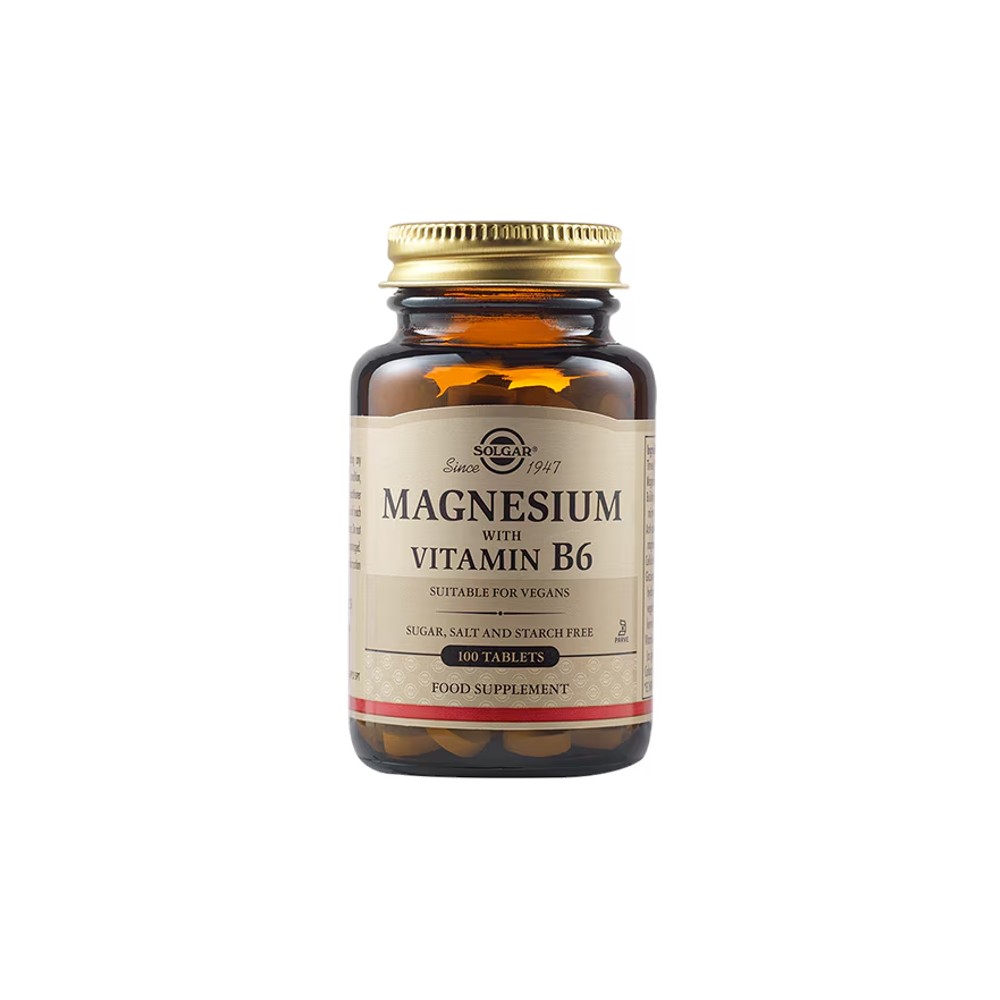 Φωτογραφία προϊόντος: SOLGAR Magnesium with Vitamin B6 100s tabs