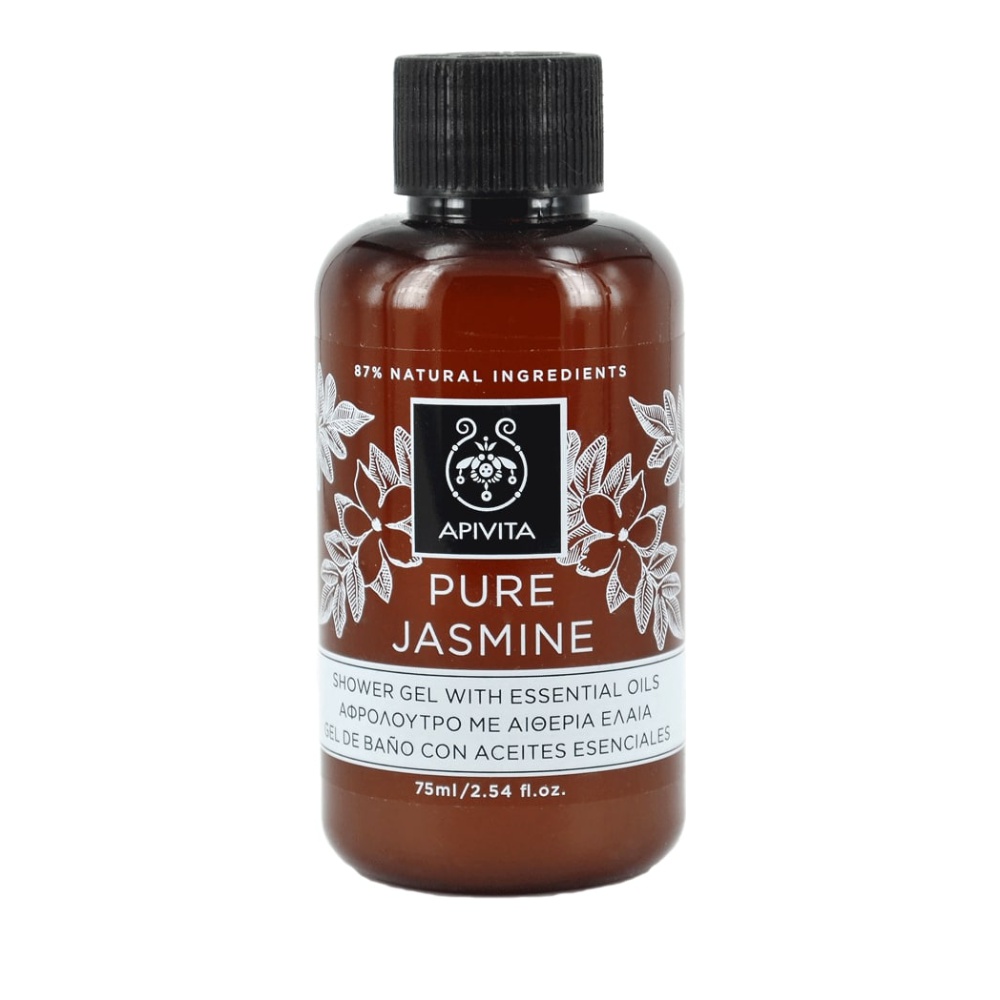 Φωτογραφία προϊόντος: APIVITA Pure Jasmine Shower Gel with Essential Oils - Αφρόλουτρο με Αιθέρια Έλαια (75ml)