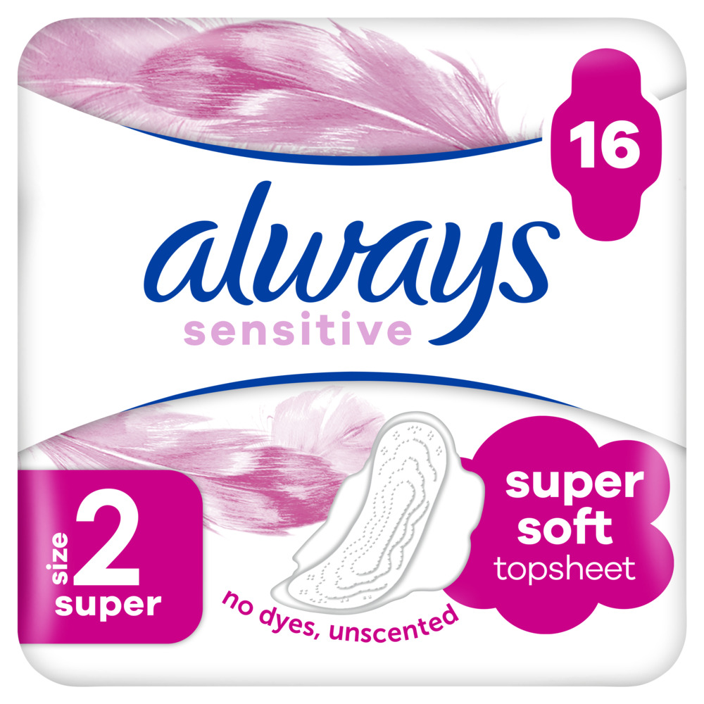 Φωτογραφία προϊόντος: Always Ultra Sensitive Super Size 2 (16τμχ)