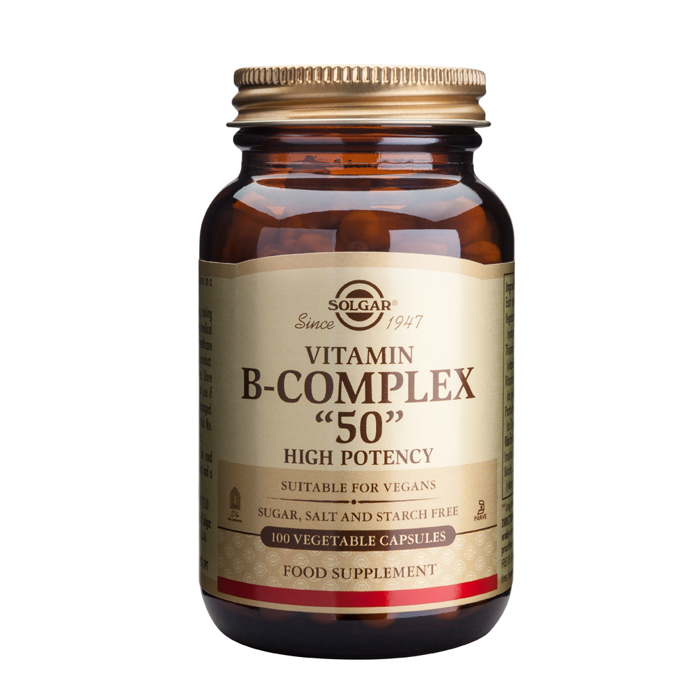 Φωτογραφία προϊόντος: SOLGAR B-50 COMPLEX veg.caps 100s