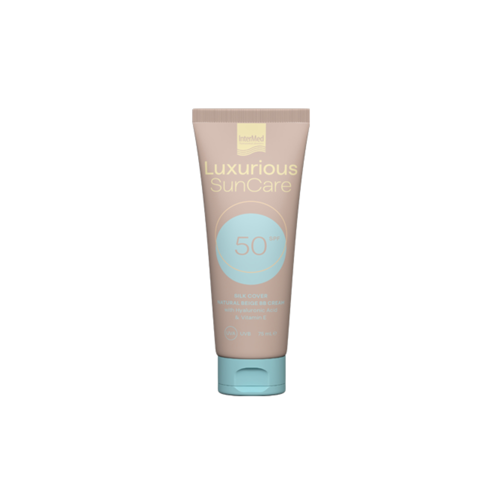 Φωτογραφία προϊόντος: LUXURIOUS SUN CARE Silk Cover With Hyaluronic Acid SPF50 - BB Cream - Natural Beige (75ml)
