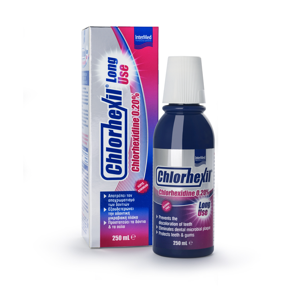 Φωτογραφία προϊόντος: CHLORHEXIL 0.20% Mouthwash - Long Use Στοματικό Διάλυμα (250ml)