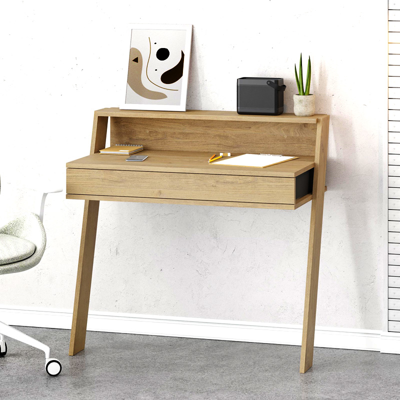 Φωτογραφία προϊόντος: Γραφείο εργασίας Cowork Megapap χρώμα sapphire oak 94x50x91εκ.
