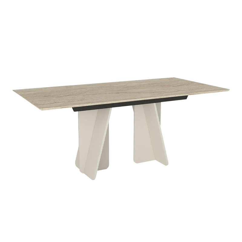 Φωτογραφία προϊόντος: Τραπέζι Sevilla Megapap χρώμα sandstone - travertine 180x90x75εκ.