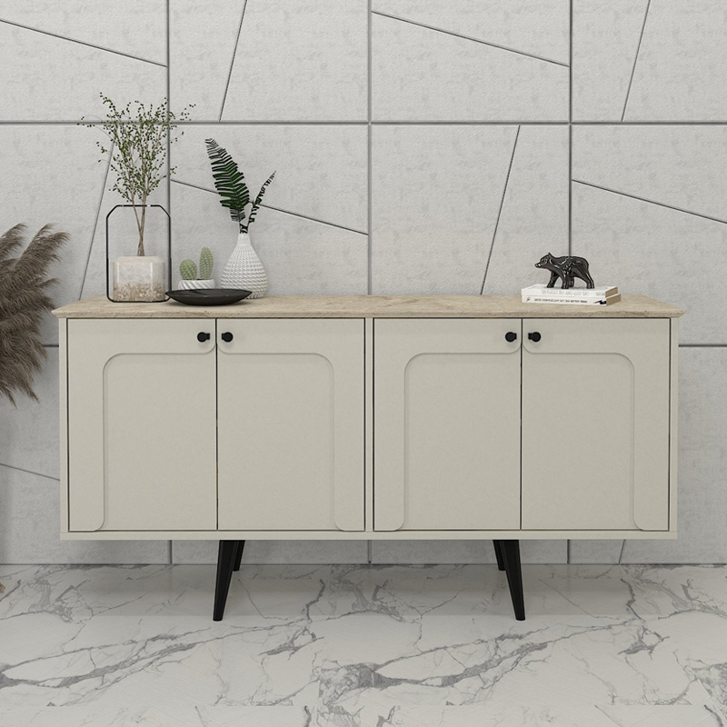Φωτογραφία προϊόντος: Μπουφές Sevilla Megapap χρώμα sandstone - travertine 150x44,6x72,2εκ.