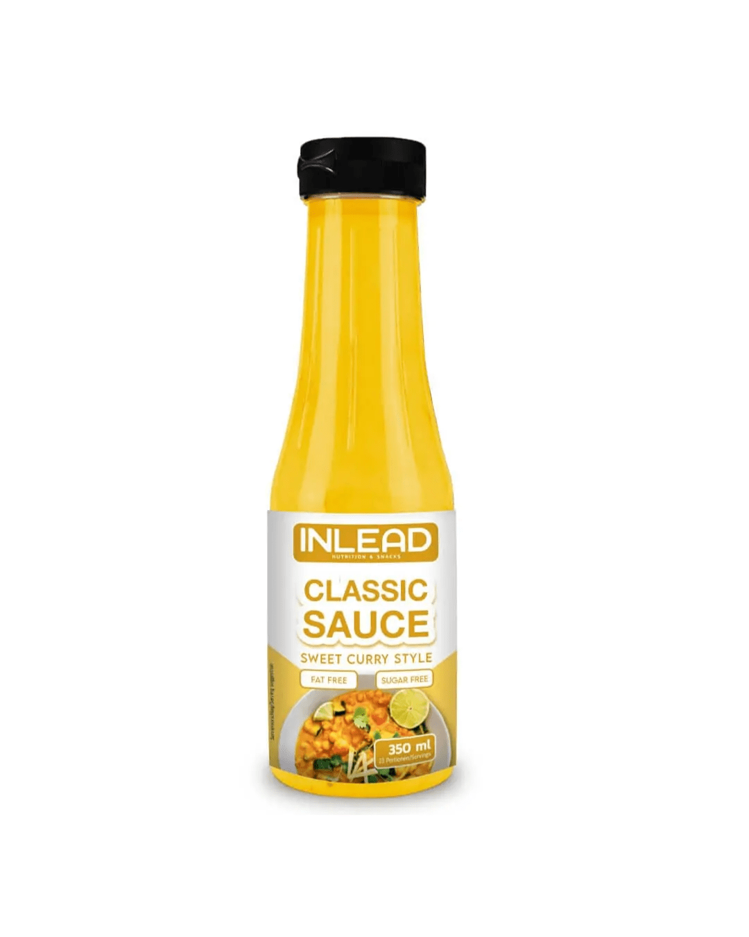 Φωτογραφία προϊόντος: Inlead Nutrition & Snacks Inlead Classic Sauce - Fat &amp; Sugar Free - Sweet Curry Style (350ml)