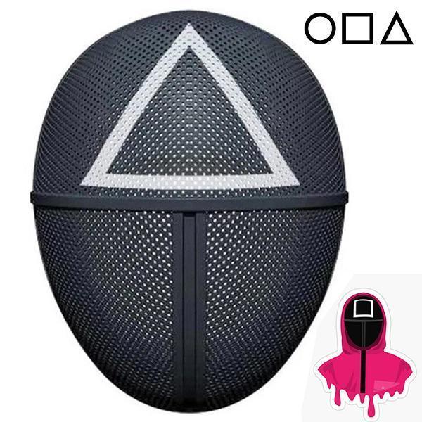 Φωτογραφία προϊόντος: OEM Squid Game Μάσκα για το Πρόσωπο - Φρουρού - Φύλακα Τρίγωνο