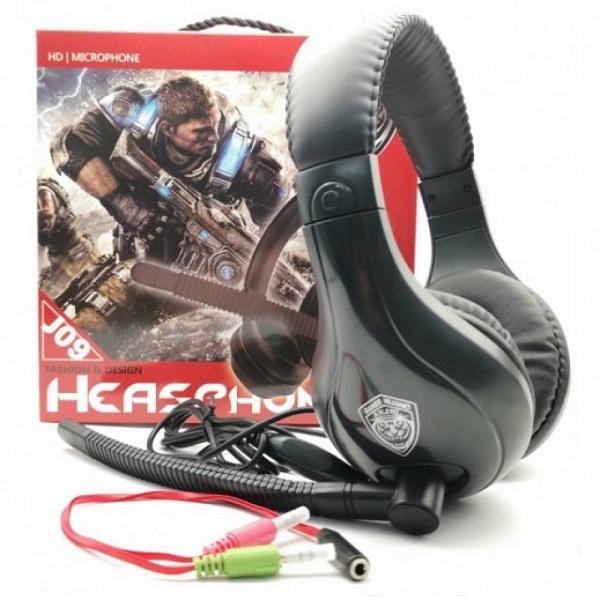 Φωτογραφία προϊόντος: OEM Ακουστικά GAMING HEADSET J09 Μαύρο