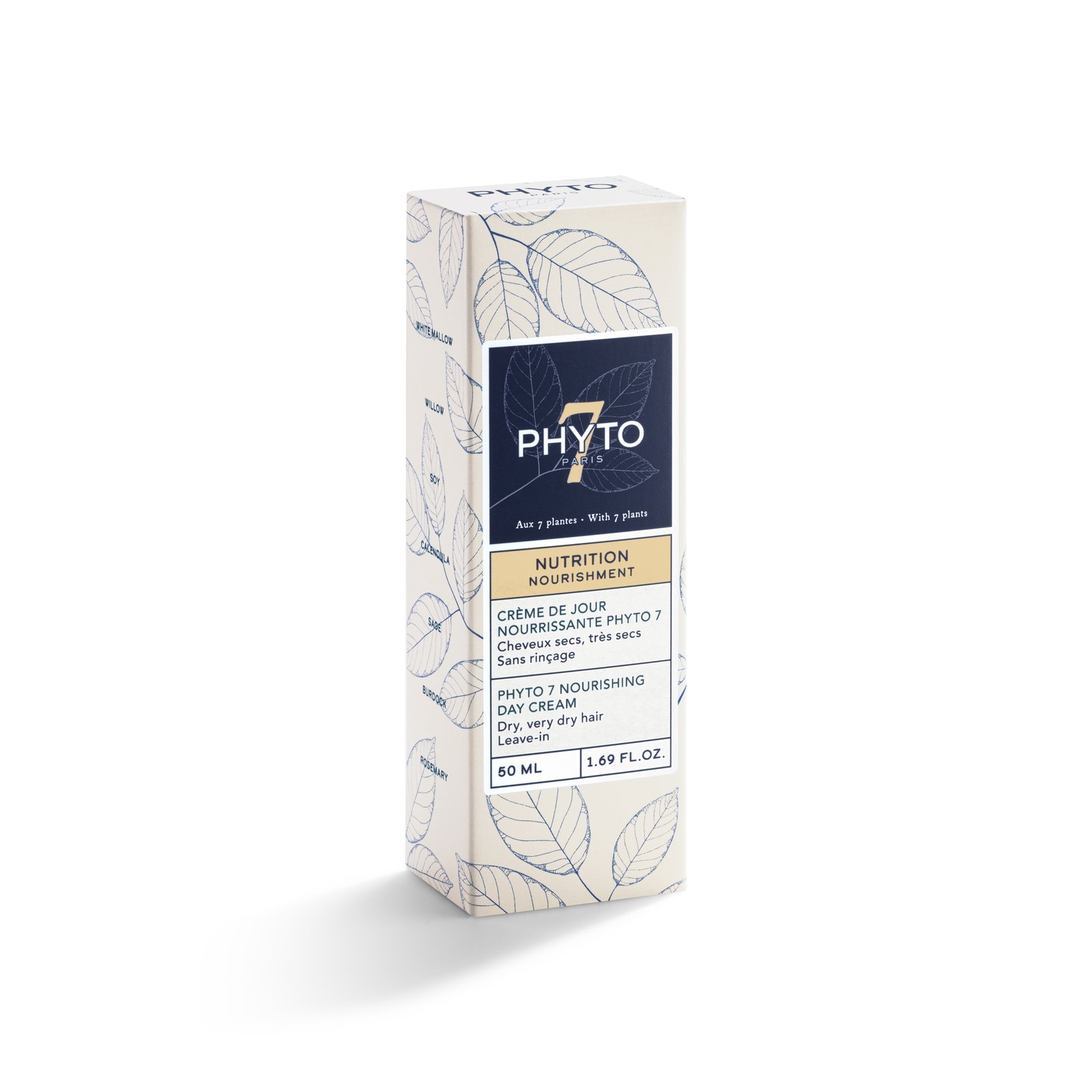 Φωτογραφία προϊόντος: PHYTO Nutrition 7 Nourishing Leave-in Day Cream, Κρέμα Ημέρας για Θρέψη χωρίς Ξέβγαλμα 50ml