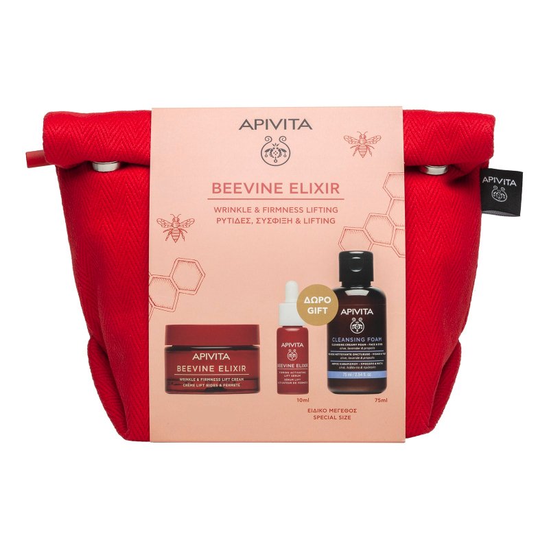 Φωτογραφία προϊόντος: APIVITA Beevine Elixir Σετ Περιποίησης Για Ρυτίδες, Σύσφιξη Και Lifting - Ελαφριά Υφή