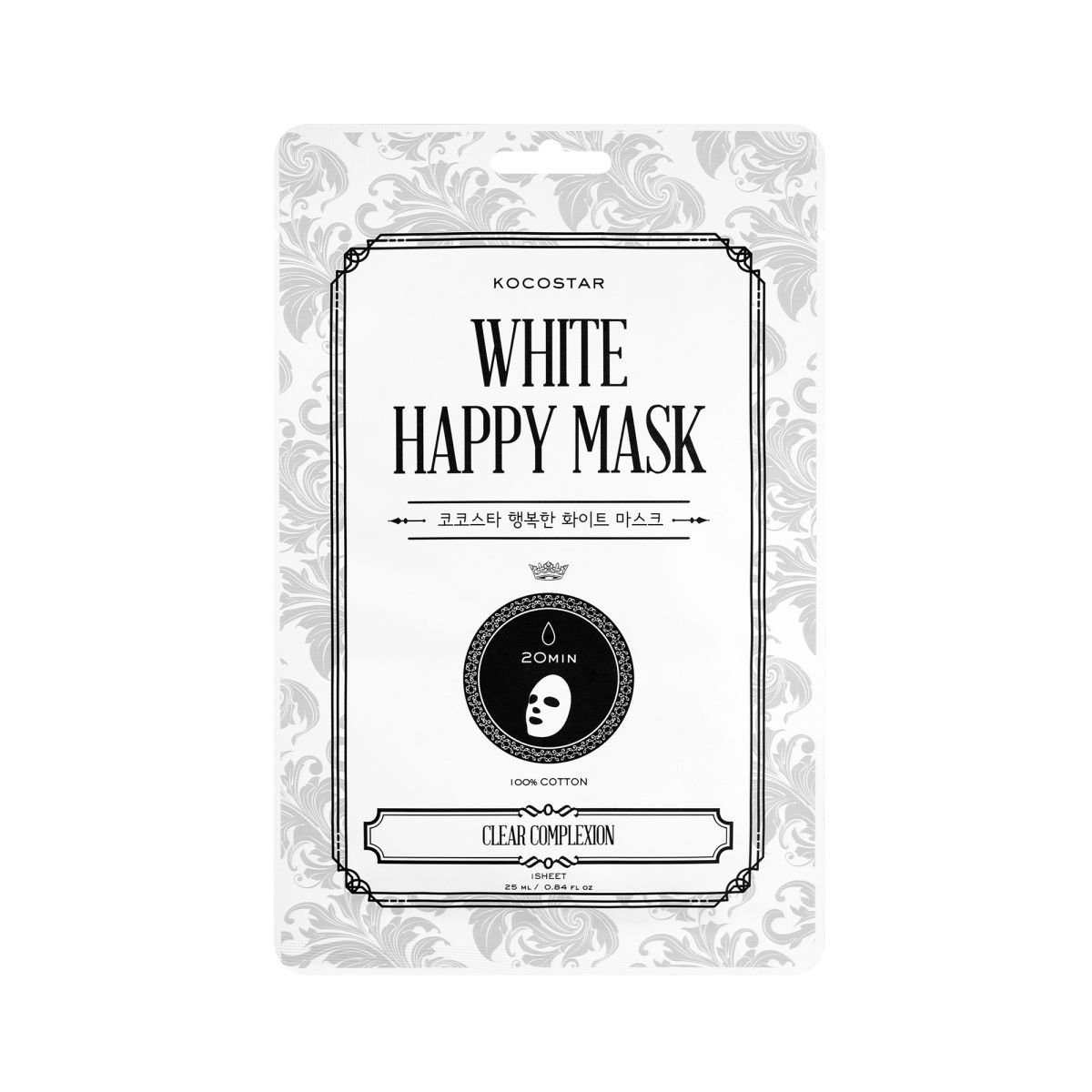 Φωτογραφία προϊόντος: VICAN Kocostar White Happy Mask Μάσκα Προσώπου με Νιασιναμίδη 1τμχ