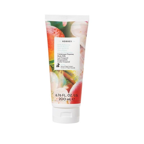 Φωτογραφία προϊόντος: KORRES Body Smoothing Peach Blossom-Άνθη Ροδακινιάς Ενυδατικό Γαλάκτωμα Σώματος 200ML