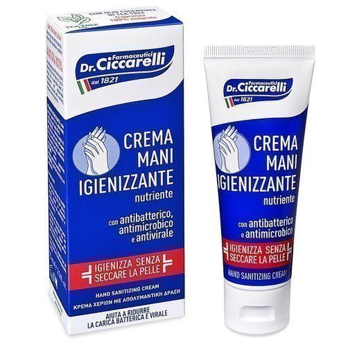 Φωτογραφία προϊόντος: DR.CICCARELLI DR CICCARELI Ενυδατική Κρέμα Χεριών Με Αντιβακτηριακή Και Αντιμικροβιακή Δράση 75ML