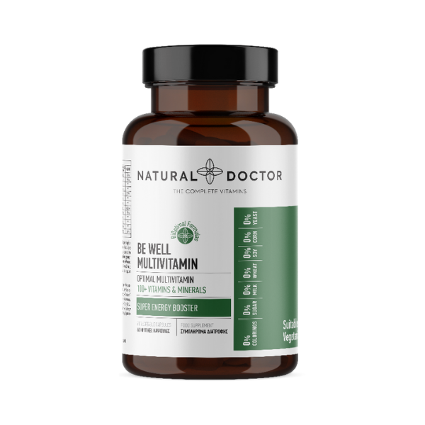 Φωτογραφία προϊόντος: NATURAL DOCTOR Be Well Multivitamin 60Veg. Caps
