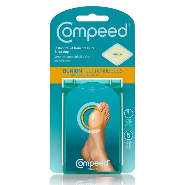 Φωτογραφία προϊόντος: Compeed Επιθέματα για Κότσι (Μεσαίο Μέγεθος) 5Τεμ.