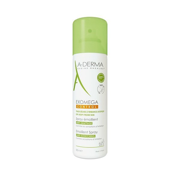 Φωτογραφία προϊόντος: A-Derma Exomega Control Μαλακτικό Κατά του Αισθήματος Κνησμού 200ml