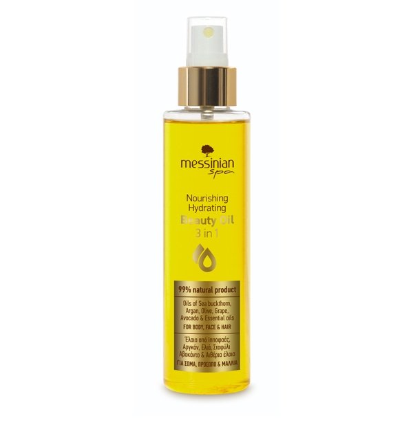 Φωτογραφία προϊόντος: Messinian Spa 3-in-1 Nourishing Hydrating Beauty Oil 150ml