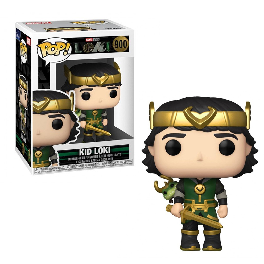 Φωτογραφία προϊόντος: Funko Pop! Marvel Loki - Kid Loki 900 Bobble-Head Vinyl Figure (2120336)