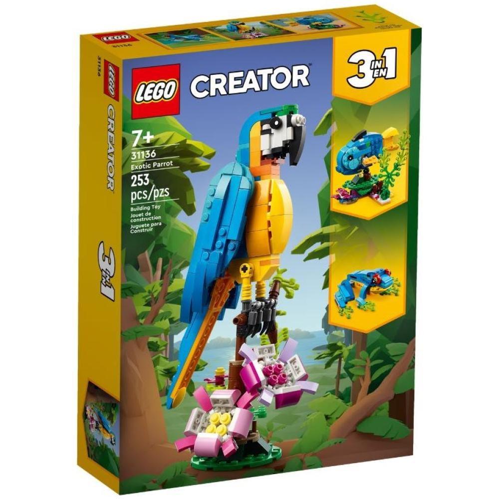 Φωτογραφία προϊόντος: LEGO Creator 31136 Exotic Parrot