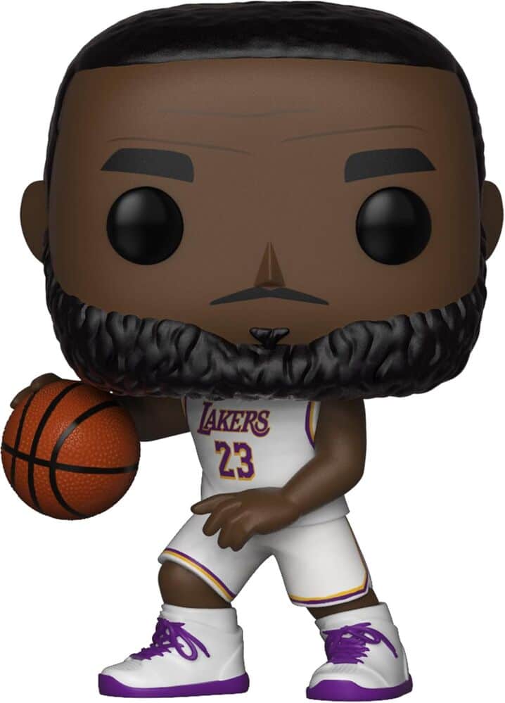Φωτογραφία προϊόντος: Funko POP! Sports NBA - Lakers LeBron James (Λευκή Στολή) 52 Vinyl Φιγούρα
