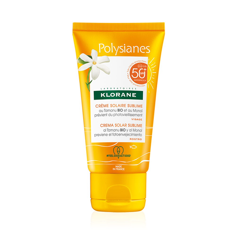 Φωτογραφία προϊόντος: Klorane Polysianes SPF50+ Sublime Sun Cream 50ml