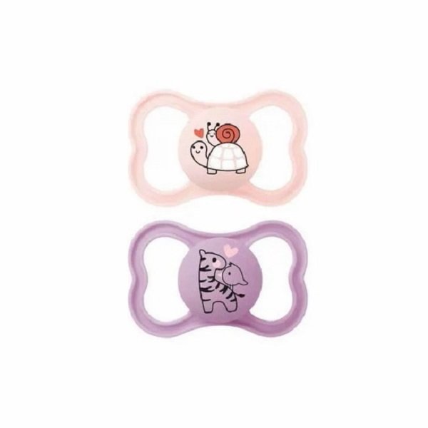 Φωτογραφία προϊόντος: MAM Supreme 245S Silicone Pacifier Κορίτσι (6-16m) 2τεμ