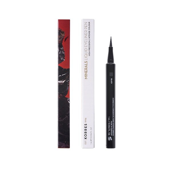 Φωτογραφία προϊόντος: Korres Minerals Liquid Eyeliner Pen 1ml - 01 Μαύρο