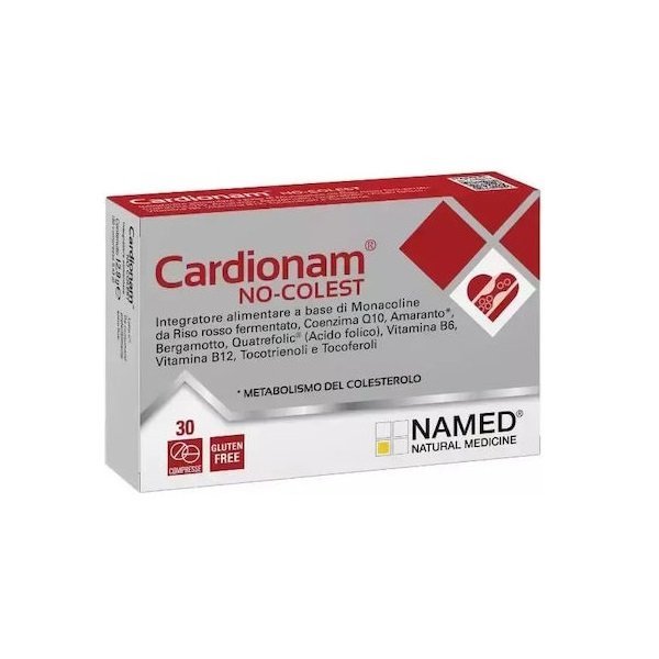 Φωτογραφία προϊόντος: Specchiasol Named Natural Medicine Cardionam No-Colest 30 ταμπλέτες