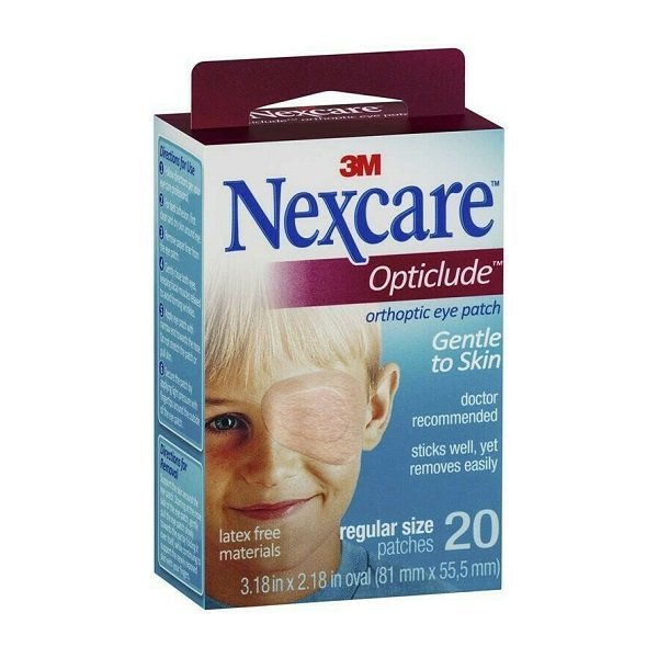 Φωτογραφία προϊόντος: 3M Nexcare Opticlude Orthoptic Eyepatch - Regular 20pcs