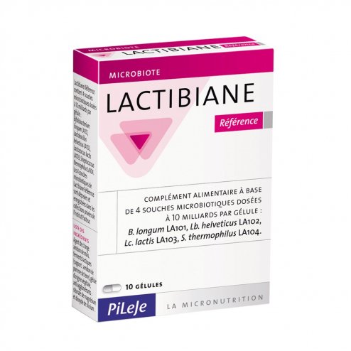 Φωτογραφία προϊόντος: Pileje Lactibiane Reference Συμπλήρωμα Διατροφής 10Δισκία