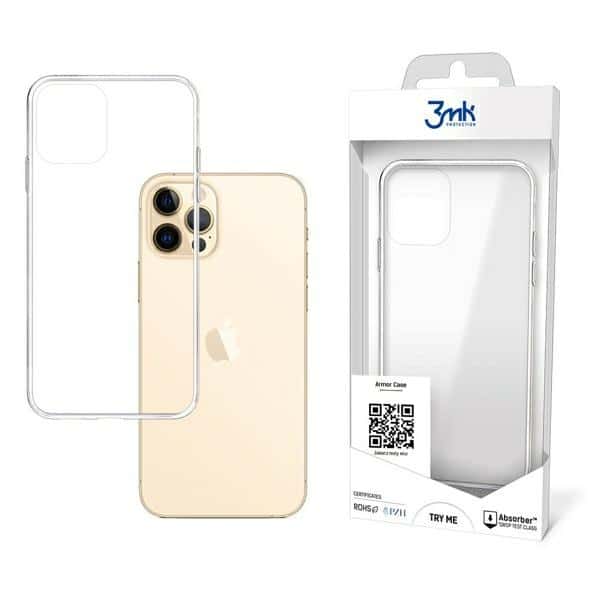 Φωτογραφία προϊόντος: 3MK As Armor Case Για iPhone 12 / 12 Pro (Διάφανο)