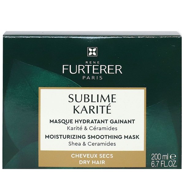 Φωτογραφία προϊόντος: Rene Furterer Sublime Karite Ενυδατική Μάσκα Λείανσης Μαλλιών 200ml