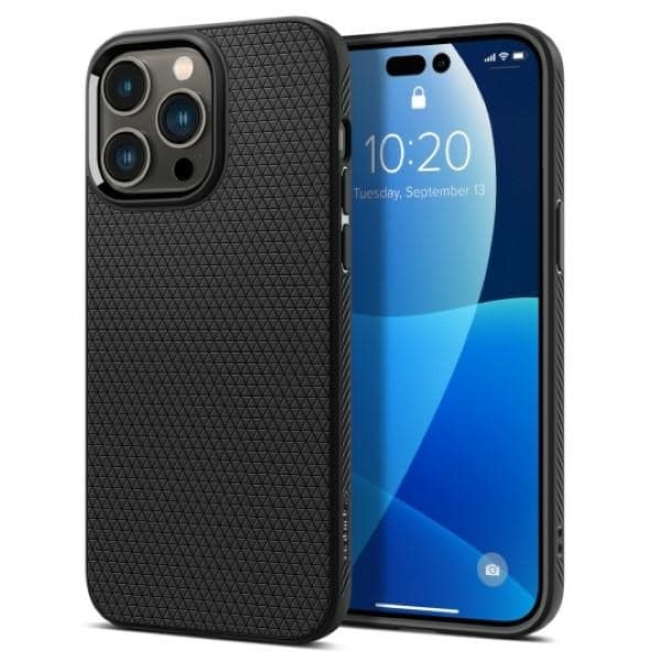 Φωτογραφία προϊόντος: Spigen Liquid Air Matte Apple iPhone 14 Pro Max Black