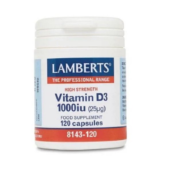 Φωτογραφία προϊόντος: Lamberts Vitamin D3 (1000IU) 120caps