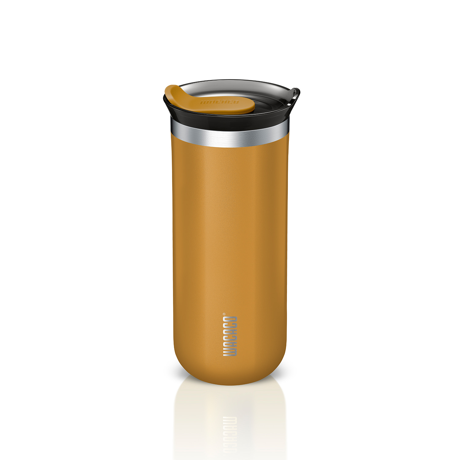 Φωτογραφία προϊόντος: Wacaco Octaroma Grande Travel Mug Ποτήρι Θερμός Amber Yellow 435ml