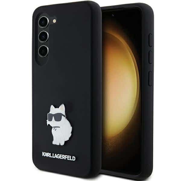 Φωτογραφία προϊόντος: Θήκη Samsung Galaxy S24 - Karl Lagerfeld - Silicone Choupette (Μαύρο)