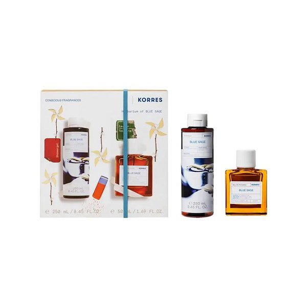 Φωτογραφία προϊόντος: Korres Promo Blue Sage Eau de Toilette 50ml και Αφρόλουτρο 250ml