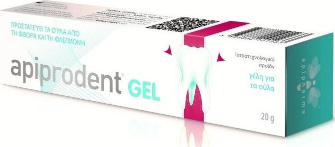 Φωτογραφία προϊόντος: Uplab Apiprodent Gel Γέλη για την Προστασία των Ούλων 20g