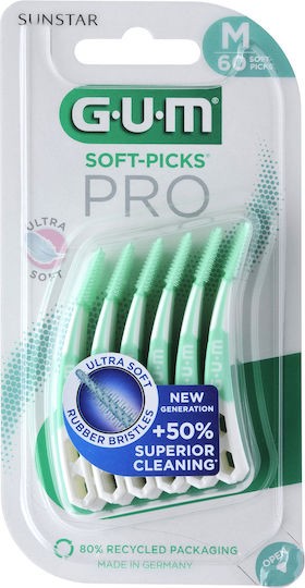 Φωτογραφία προϊόντος: Gum Soft-Picks Pro Εξαιρετικά Μαλακό Βουρτσάκι Μεσαίο Μέγεθος 30τμχ